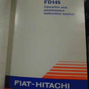 Fiat Allis FD145 Crawler Loader Operator, Maintenance and Parts Manual