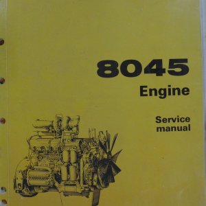 Fiat Allis 8045 Engine Service Manual