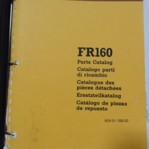 Fiat Allis FR160 Wheel Loader Parts Manual