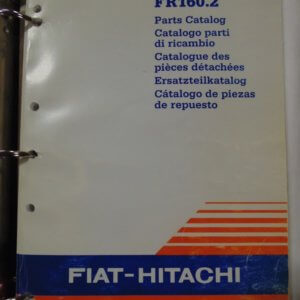 Fiat-Hitachi FR160.2 Excavator Parts Catalog