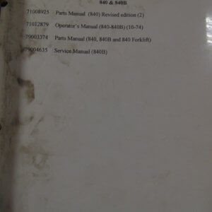 Allis Chalmers 840 & 840B