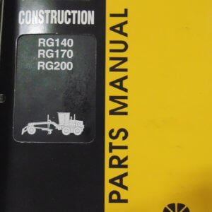 New Holland RG140, RG170, RG200 Motor Graders Parts Manual