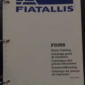 Fiat Allis FD255 Parts Manual