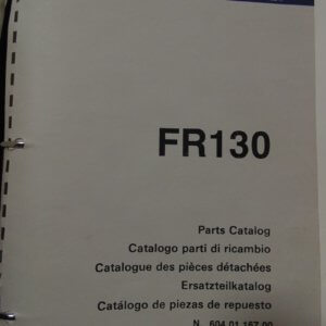 Fiat Allis FR130 Wheel Loader Parts Catalog