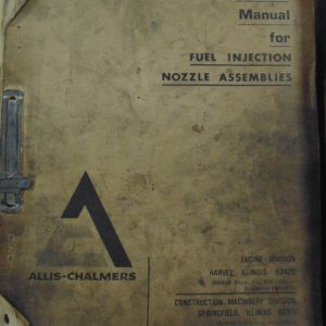 Allis Chalmers Fuel Injection Nozzle Assemblies Service Manual