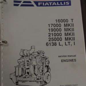 Fiat Allis Engines Service Manual