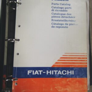 Fiat Hitachi FR220.2 Wheel Loader Parts Catalog Manual