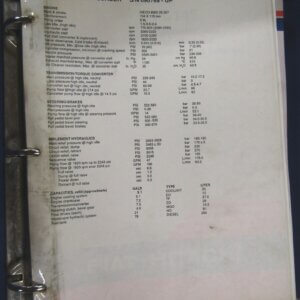 Fiat Allis/Fiat Hitachi FL145 Crawler Loader Operator-Maintenance-Instruction Manual