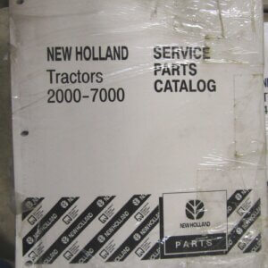 New Holland Tractors 2000-7000 Parts Catalog #86620698