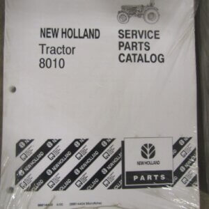 New Holland 8010 Tractor Parts Catalog 86614403