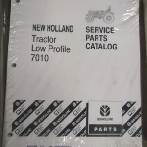 New Holland 7010 Low Profile Tractor Parts Catalog 86614388