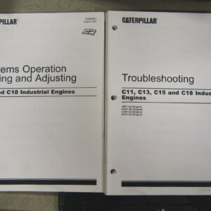 Caterpillar C15/C18 Industrial Engines Service Repair Manual JRE1-up/WJH1-up