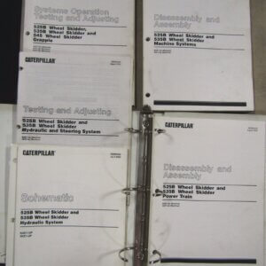 Caterpillar 525B/535B Wheel Skidder Service Repair Manual AAE1-up/3KZ1-up