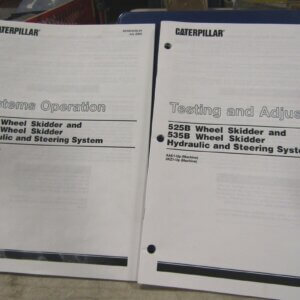 Caterpillar 525B/535B Wheel Skidder Service Repair Manual AAE1-up/3KZ1-up