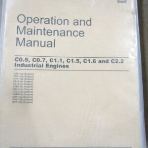 Caterpillar C0.5/C0.7/C1.1/C1.6/C2.2 Industrial Engines Operation and Maintenance Manuals #SEBU8312