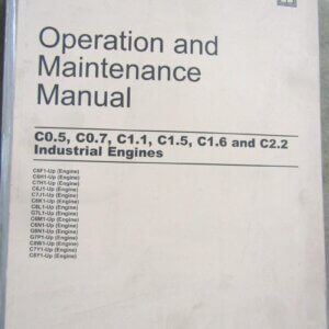 Caterpillar C0.5/C0.7/C1.1/C1.5/C1.6/C2.2 Industrial Engine Operation and Maintenance Manual #SEBU8312-02