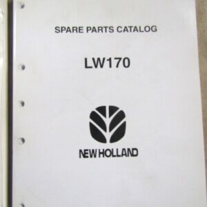 New Holland LW170/LW190/LW270 Wheel Loader Parts Catalog Manual