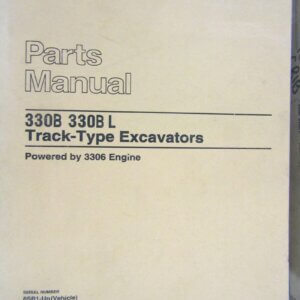Caterpillar 330B/330BL Track-Type Excavator Parts Manual