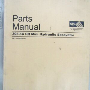 Caterpillar 303.5C CR Mini Hydraulic Excavator Parts Manual DMY1-up