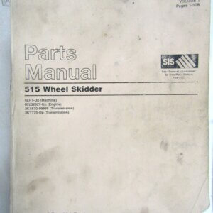 Caterpillar 515 Wheel Skidder Parts Manual Complete Set 4LR1-up