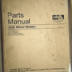 Caterpillar 525C Wheel Skidder Parts Manual 5251-up