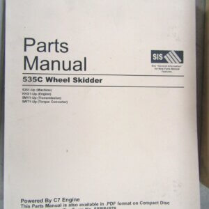 Caterpillar 535C Wheel Skidder Parts Manual Complete Set 5351-up