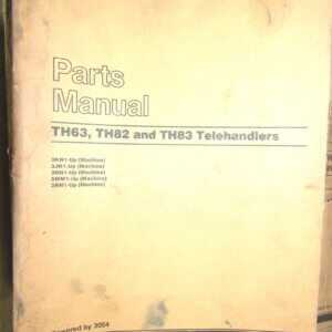 Caterpillar TH63, TH82, and TH83 Telehandlers Parts Manual