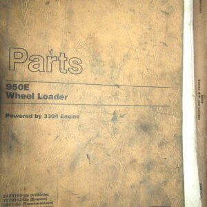 Caterpillar 950E Wheel Loader Parts Manual
