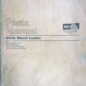Caterpillar 950G Wheel Loader Parts Manual 4BS1-up