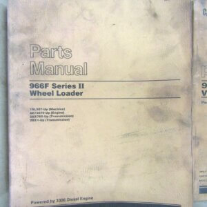 Caterpillar 966F Series II Wheel Loader Parts Manual 1SL507-up