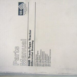 Caterpillar D6R Track-Type Tractor Differential Steering Parts Manual 5LN1-up
