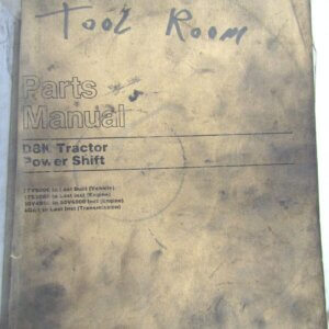 Caterpillar D8K Tractor Powershift Parts Manual (77V5006 to Last Built)
