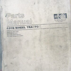 Caterpillar 631G Wheel Tractor Parts Manual AWK1-up