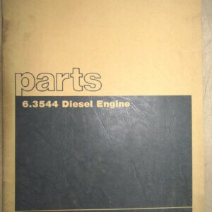 Caterpillar 6.3544 Diesel Engine Parts Manual for 213 Excavator/214 Excavator 3ZC1-up/1KB1-up
