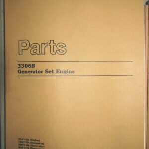 Caterpillar 3306B Generator Set Engine Parts Manual 2AJ1-up