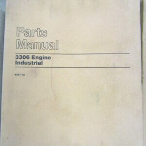 Caterpillar 3306 Engine Industrial Parts Manual 64Z1-up