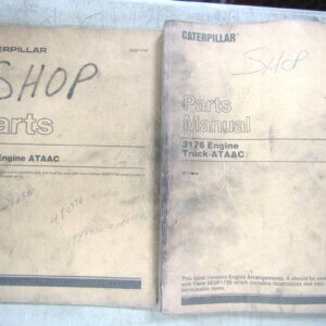 Caterpillar 3176 Engine Truck ATAAC Parts Manual Set 2YG1-up
