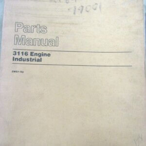Caterpillar 3116 Engine Industrial Parts Manual 2WG1-up