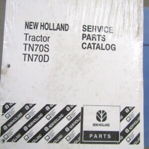 New Holland Tractor TN70S TN70D Parts Catalog