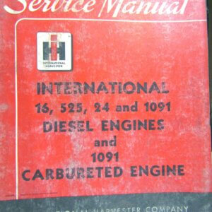 International Harvester Diesel Engines and Carbureted Engines Service Manual