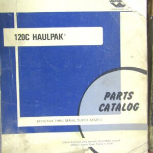 WABCO 120C HAULPAK Parts Catalog
