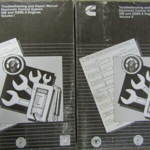 Cummins Electronic Control System ISB QSB5.9 Engines Troubleshooting and Repair Manual Volume I and II