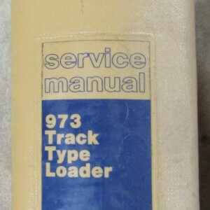 Caterpillar 973 Track Type Loader Service Manual Volume I through VI