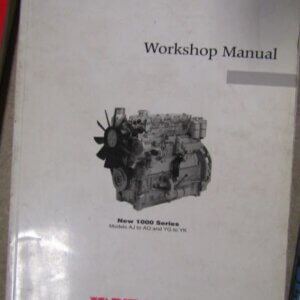 Perkins 1000 Series Models AJ to AQ and YG to YK Engines Workshop Manual