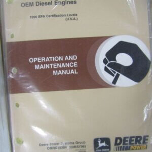 OMRG25204 John Deere Powertech 4045 and 6068 OEM Diesel Engines Operation and Maintenance Manual