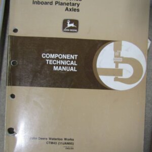 CTM43 John Deere TeamMateII 1200 and 1400 Series Inboard Planetary Axles Component Technical Manual
