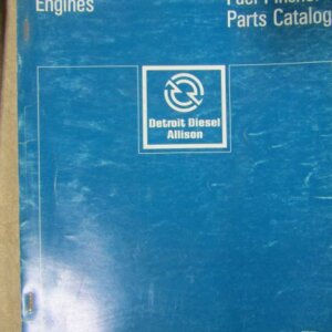 Detroit Diesel Allison 8.2 Liter Series Engines Fuel Pincher Parts Catalog