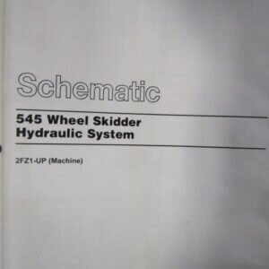 2FZ1 Caterpillar 545 Wheel Skidder Service Manual