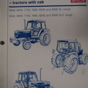 Ford Tractors With Cab Operators Manual