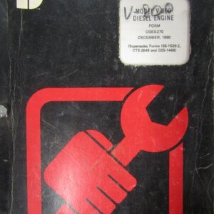 Dresser Model V800 Diesel Engine Service Manual